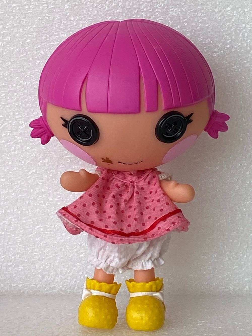 Lalaloopsy Littles Sprinkle Spice Cookie 7" Doll with Pink Hair